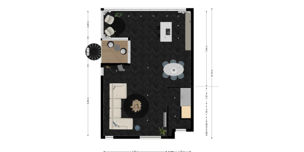 plattegrond indeling VR ontwerp