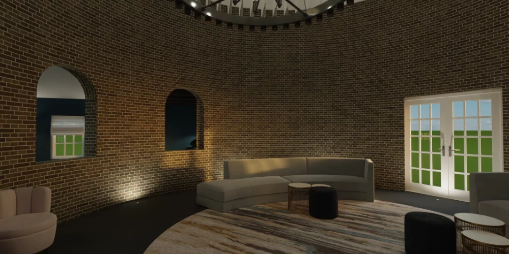 de perfecte verbouwing molen Krimpen, van restaurant naar woonhuis, Virtual Reality ontwerp