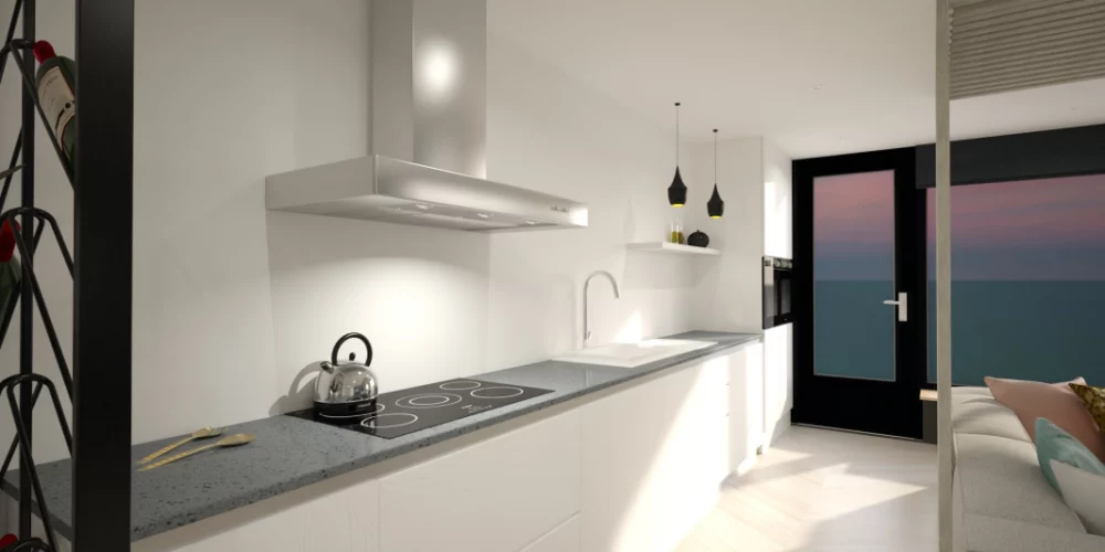 de perfecte verbouwing Alphen, keuken, roomdivider, 3d, virtual reality