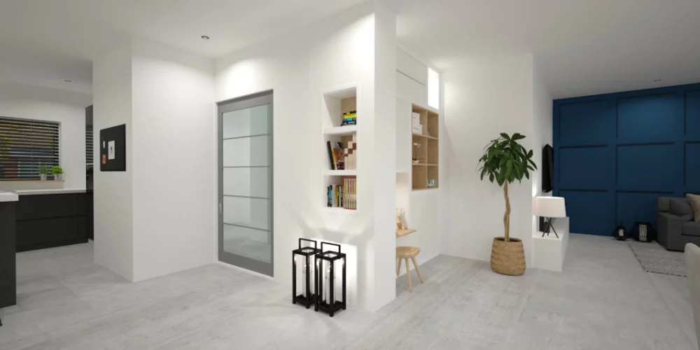 kleuradvies woonkamer rhoon, artist impressions