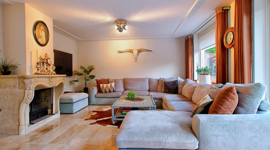 woningfotografie, avondfotografie woning, foto's huis, woonkamer